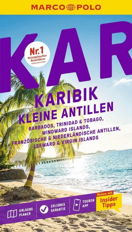 Produktbild: MARCO POLO Reisef&uuml;hrer Karibik, Kleine Antillen