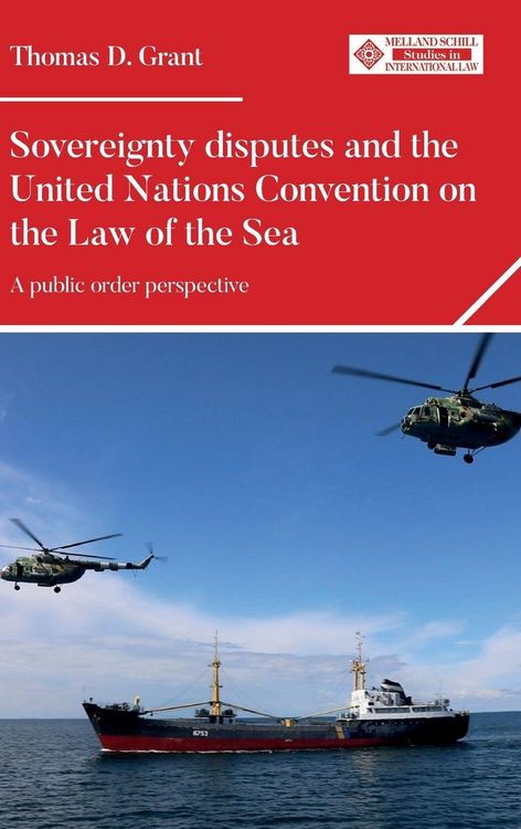 Produktbild: Sovereignty disputes and the United Nations Convention on the Law of the Sea