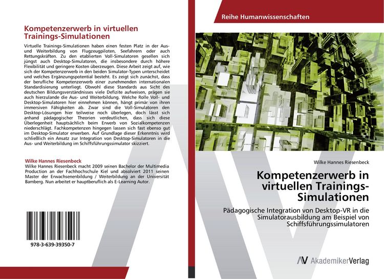 Produktbild: Kompetenzerwerb in virtuellen Trainings-Simulationen