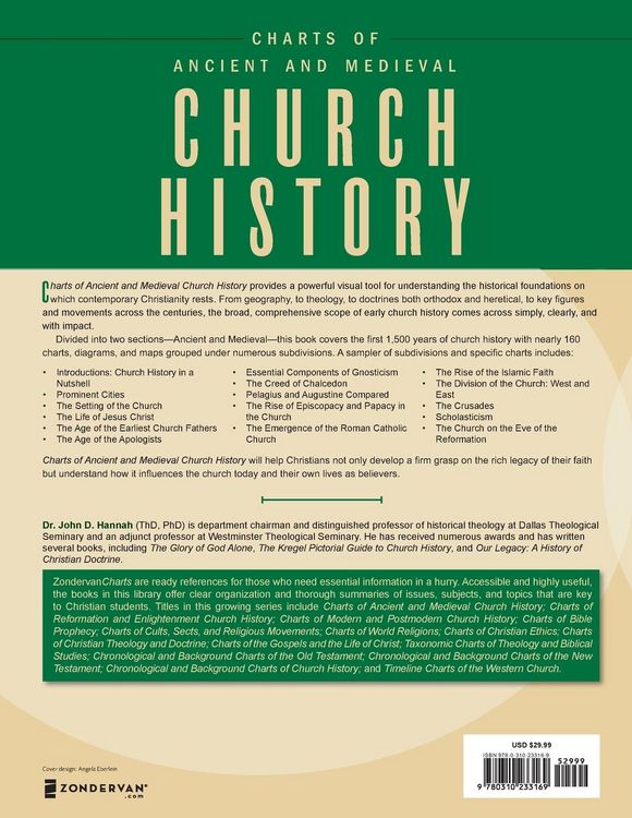 Produktbild: The Charts of Ancient and Medieval Church History [With CD-ROM]