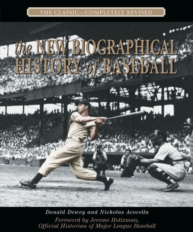 Produktbild: New Biographical History of Baseball