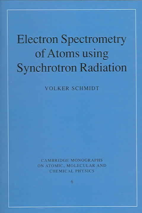 Produktbild: Electron Spectrometry of Atoms Using Synchrotron Radiation