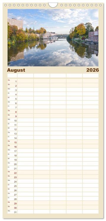 Produktbild: Familienplaner 2026 - Kassel begeistert mit 5 Spalten (Wandkalender, 21 x 45 cm) CALVENDO