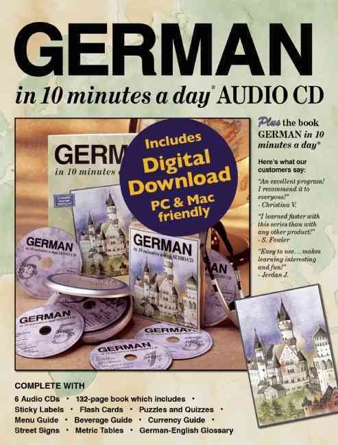 Produktbild: German in 10 Minutes a Day Book + Audio