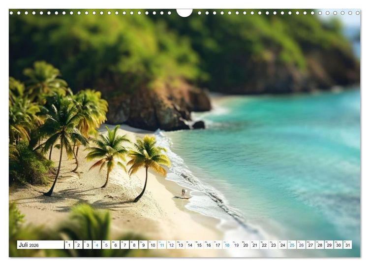 Produktbild: Die Welt in Klein (Wandkalender 2026 DIN A3 quer), CALVENDO Monatskalender