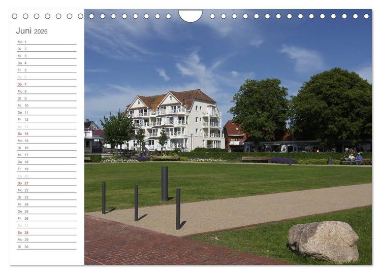 Produktbild: Laboe - Ostsee - Sommer (Wandkalender 2026 DIN A4 quer), CALVENDO Monatskalender