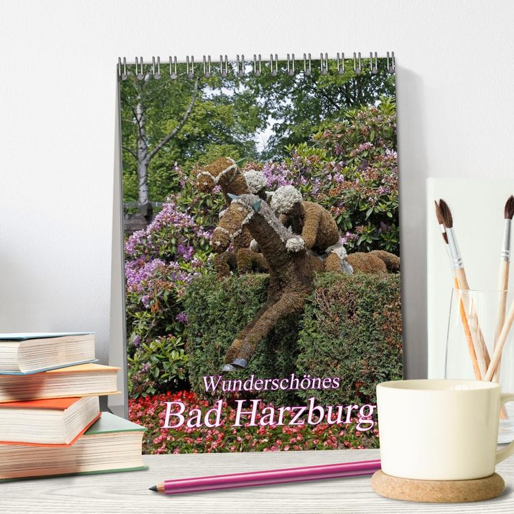 Produktbild: Wundersch&ouml;nes Bad Harzburg (Tischkalender 2026 DIN A5 hoch), CALVENDO Monatskalender