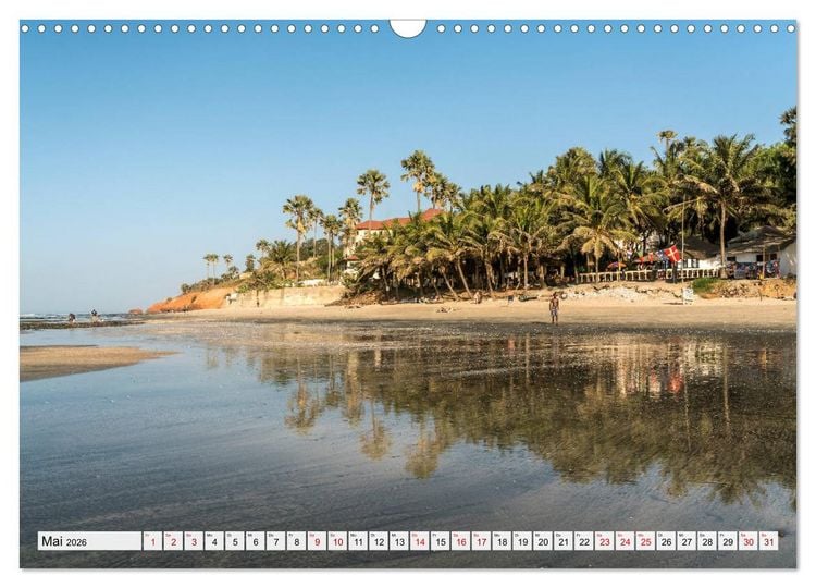 Produktbild: Traumstr&auml;nde in Gambia (Wandkalender 2026 DIN A3 quer), CALVENDO Monatskalender