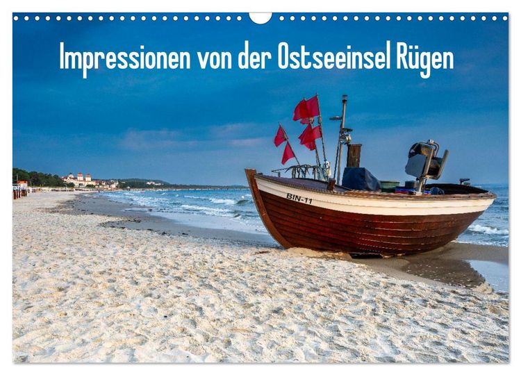 Produktbild: Impressionen von der Ostseeinsel R&uuml;gen (Wandkalender 2026 DIN A3 quer), CALVENDO Monatskalender