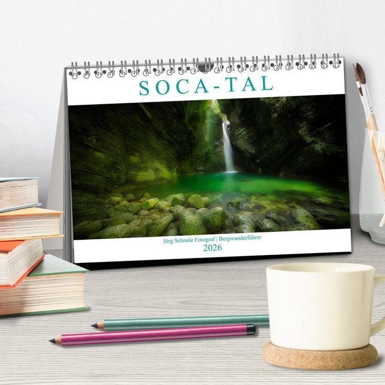 Produktbild: S O C A - T A L (Tischkalender 2026 DIN A5 quer), CALVENDO Monatskalender