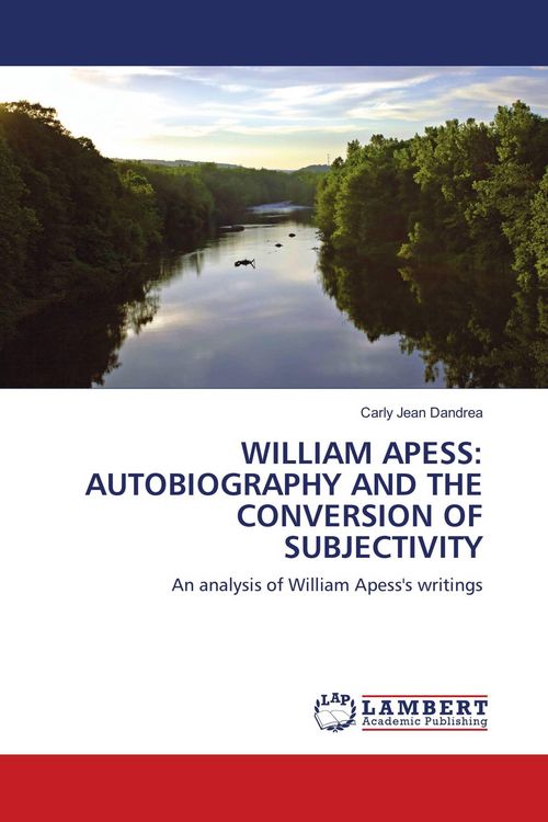 Produktbild: WILLIAM APESS: AUTOBIOGRAPHY AND THE CONVERSION OF SUBJECTIVITY
