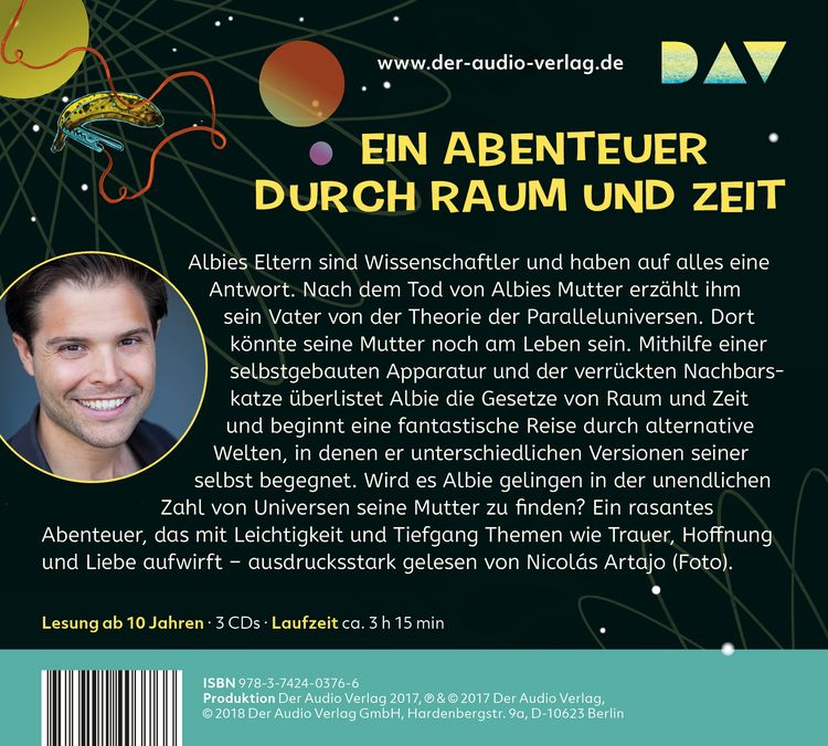 Produktbild: Albie Bright. Ein Universum ist nicht genug
