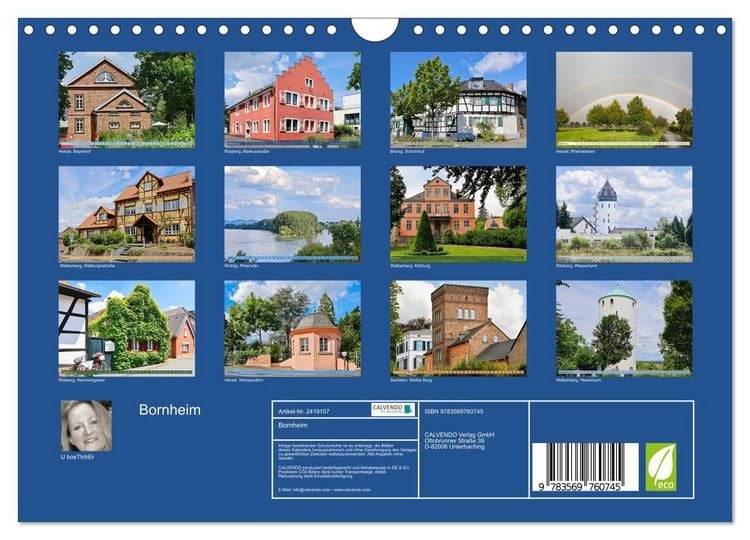 Produktbild: Bornheim (Wandkalender 2027 DIN A4 quer), CALVENDO Monatskalender