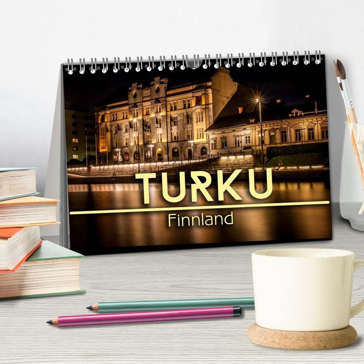Produktbild: Turku / Finnland (Tischkalender 2026 DIN A5 quer), CALVENDO Monatskalender