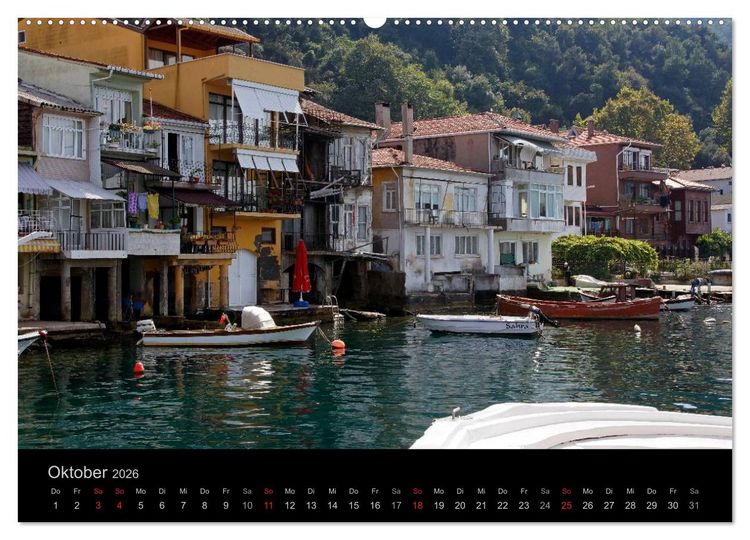 Produktbild: Istanbul Highlights (Wandkalender 2026 DIN A2 quer), CALVENDO Monatskalender