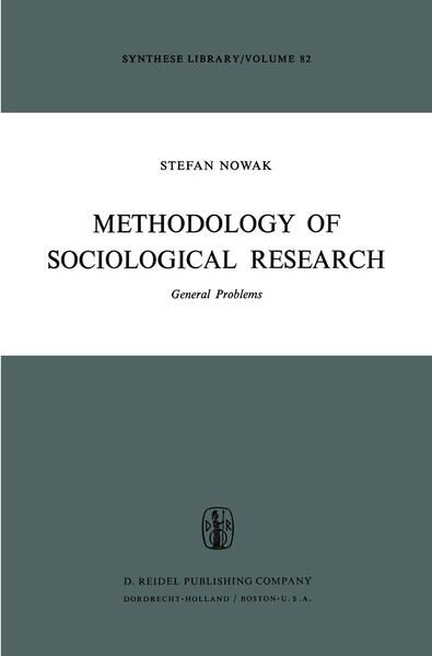 Produktbild: Methodology of Sociological Research