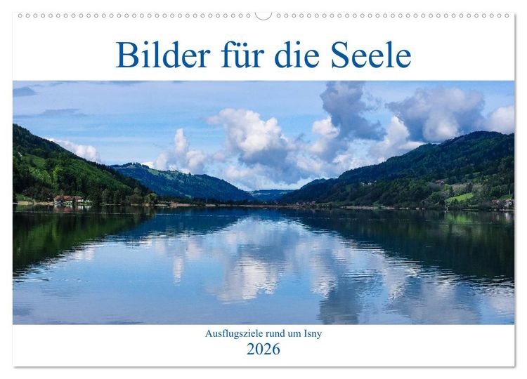 Produktbild: Ausflugsziele rund um Isny (Wandkalender 2026 DIN A2 quer), CALVENDO Monatskalender