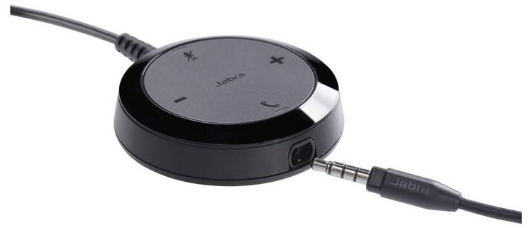Produktbild: Jabra Evolve 30 II On Ear Headset kabelgebunden Mono Schwarz Noise Cancelling, Mikrofon-Rauschunterdr&uuml;ckung Headset