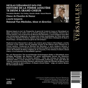 Produktbild: Clerambault: Te Deum & Histoire de la femme adulte