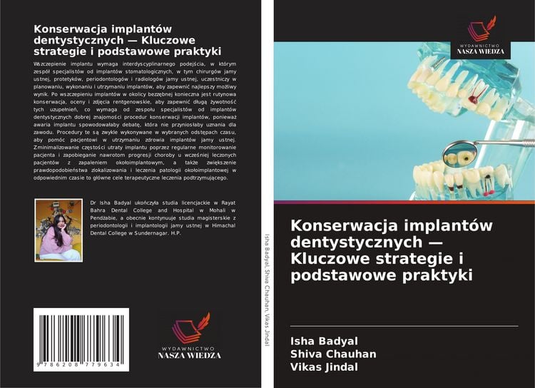 Produktbild: Konserwacja implant&oacute;w dentystycznych - Kluczowe strategie i podstawowe praktyki