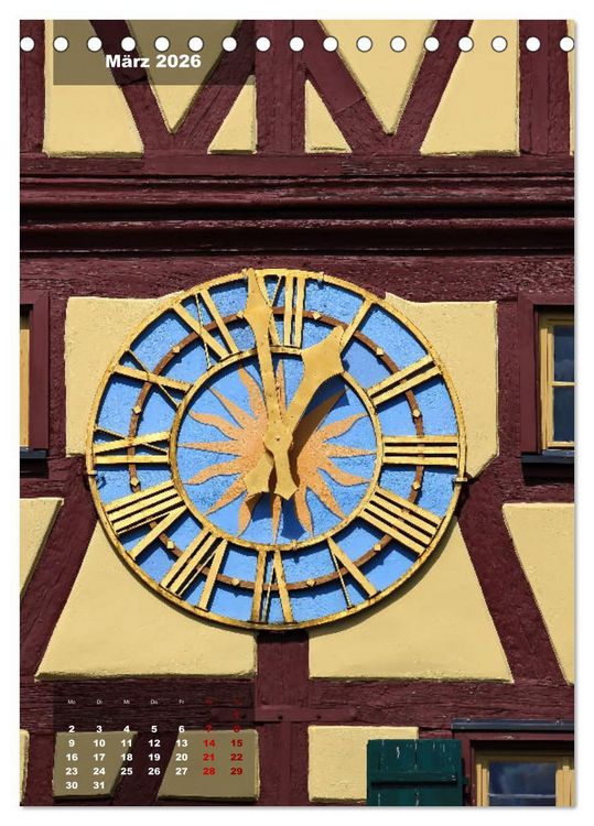 Produktbild: Kulturstadt Schw&auml;bisch Hall (Tischkalender 2026 DIN A5 hoch), CALVENDO Monatskalender