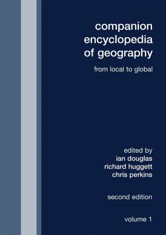 Produktbild: Companion Encyclopedia of Geography