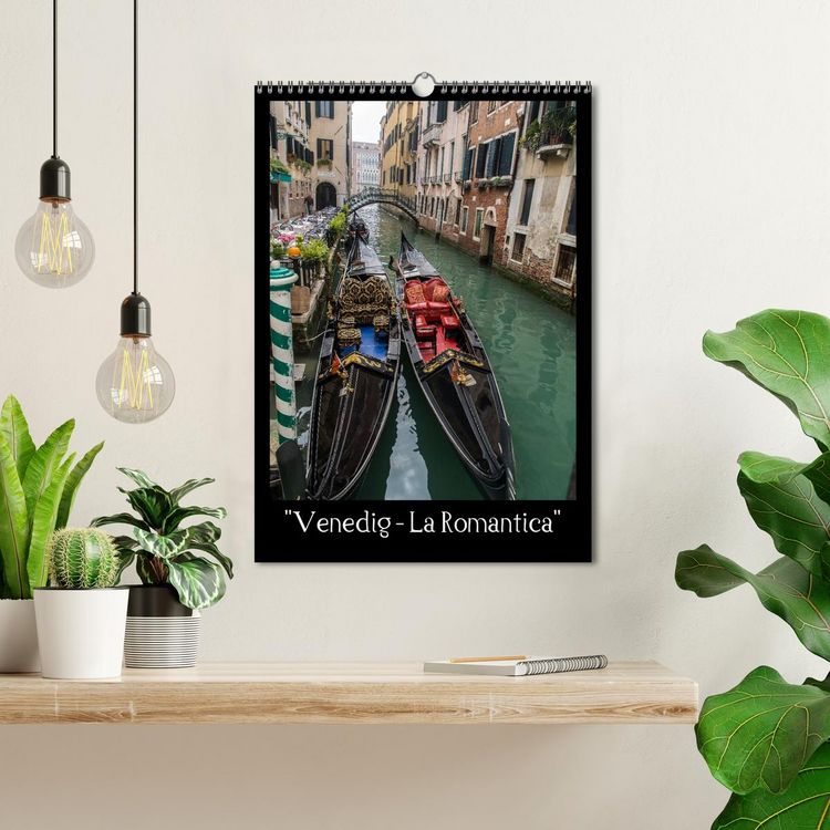 Produktbild: Venedig &ndash; La Romantica (Wandkalender 2026 DIN A3 hoch), CALVENDO Monatskalender