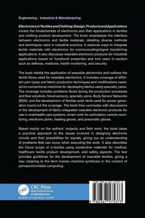 Produktbild: Electronics in Textiles and Clothing