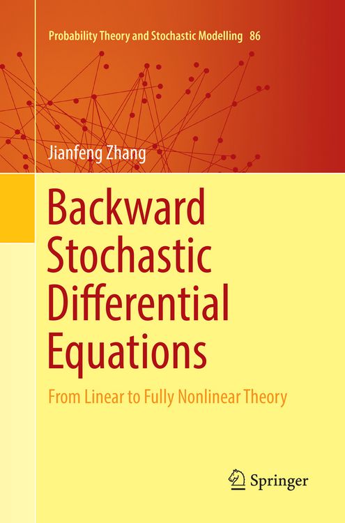 Produktbild: Backward Stochastic Differential Equations