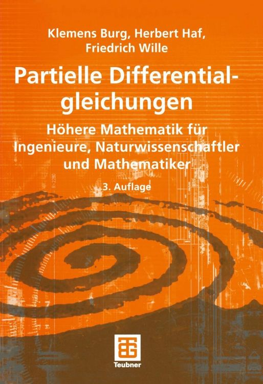 Produktbild: Partielle Differentialgleichungen