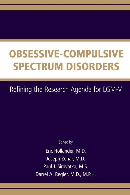 Produktbild: Obsessive-Compulsive Spectrum Disorders
