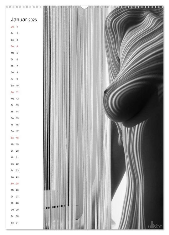 Produktbild: Akt abstrakt (hochwertiger Premium Wandkalender 2026 DIN A2 hoch), Kunstdruck in Hochglanz