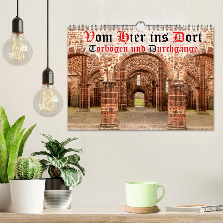 Produktbild: Vom Hier ins Dort - Torb&ouml;gen und Durchg&auml;nge (Wandkalender 2026 DIN A4 quer), CALVENDO Monatskalender