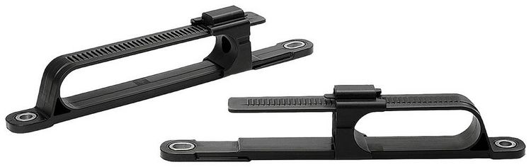Produktbild: HellermannTyton SRC150M8-PA6GF30-BK Befestigungsclip schraubbar 156-02742 B&uuml;ndel-&Oslash;-Bereich 29 mm (max) Schwarz 1 St.
