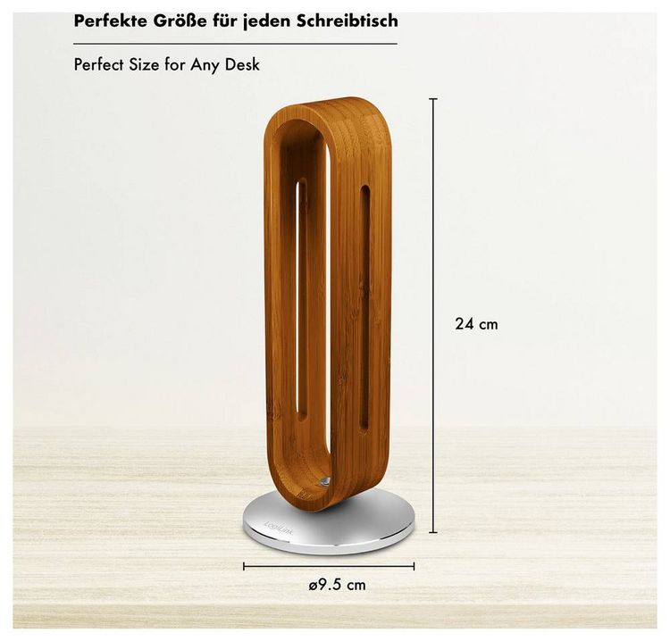 Produktbild: LogiLink AA0193 Kopfh&ouml;rerst&auml;nder Braun, Silber