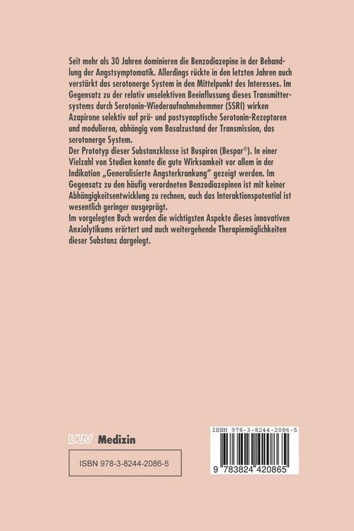 Produktbild: Buspiron (Bespar&reg;)