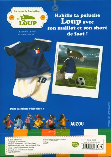 Produktbild: La tenue de footballeur de Loup