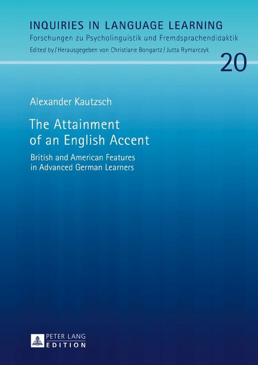 Produktbild: The Attainment of an English Accent
