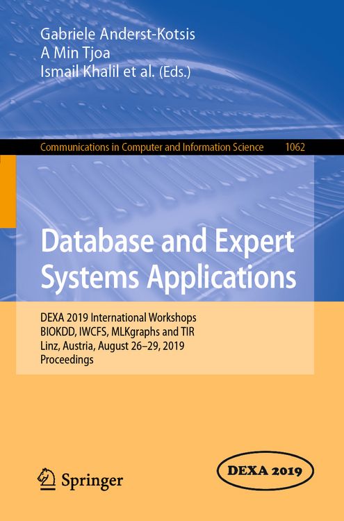 Produktbild: Database and Expert Systems Applications