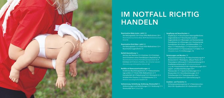 Produktbild: Erste Hilfe f&uuml;r Baby und Kind