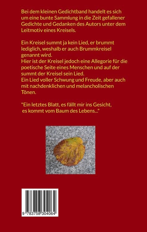 Produktbild: Ein Kreisel summt sein Lied...