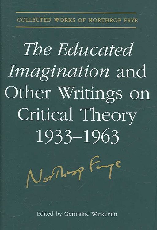 Produktbild: Frye, N: Educated Imagination Other Writing