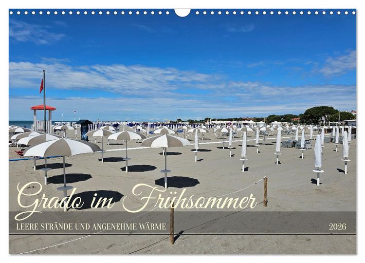Produktbild: Grado im Fr&uuml;hsommer (Wandkalender 2026 DIN A3 quer), CALVENDO Monatskalender