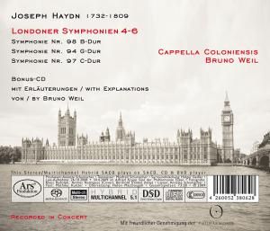 Produktbild: Londoner Sinfonien Vol.2-Sinfonien Nr.98,94,97