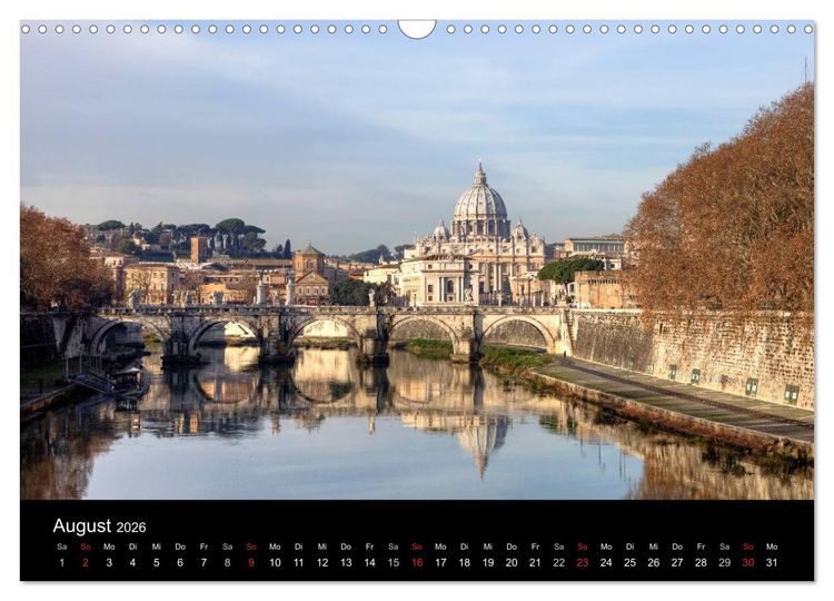 Produktbild: Rom (Wandkalender 2026 DIN A3 quer), CALVENDO Monatskalender
