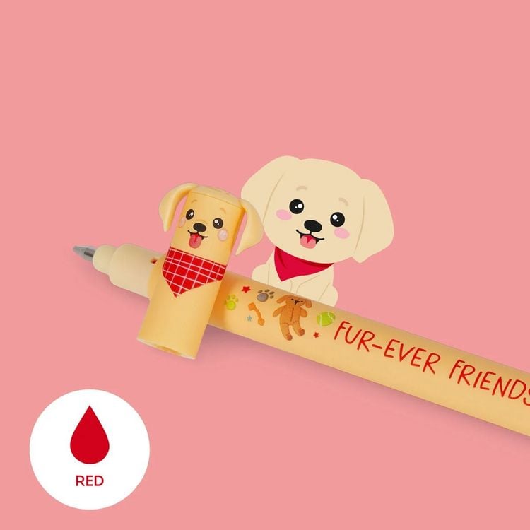 Produktbild: Legami l&ouml;schbarer Gelstift - Fur-ever friends - Set of 3