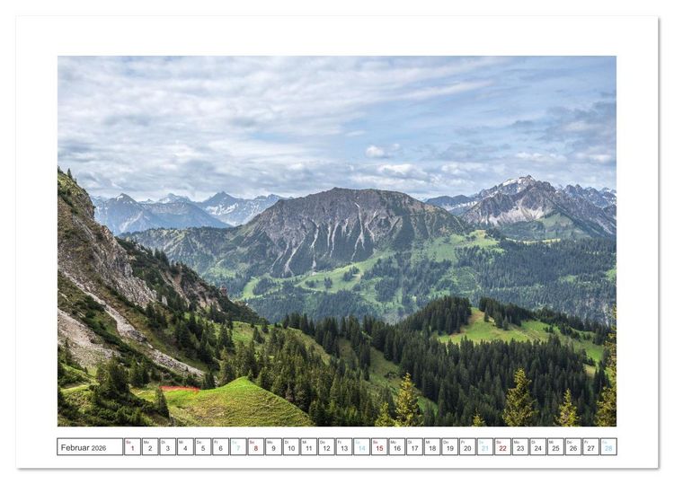 Produktbild: Tiroler Hochtal (Tischkalender 2026 DIN A5 quer), CALVENDO Monatskalender