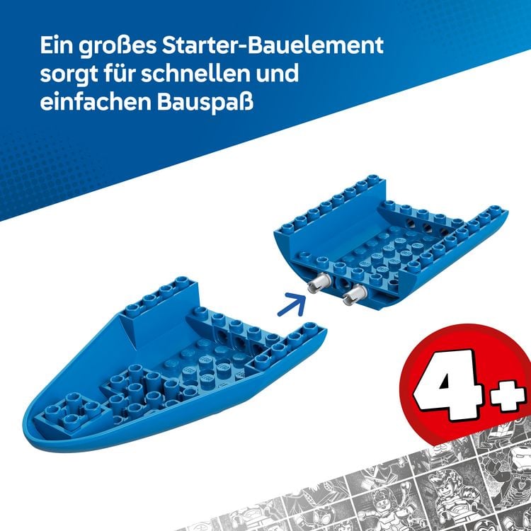 Produktbild: LEGO ǀ Marvel 11208 Piratenschiff von Spideys Team, Minifiguren Spielset
