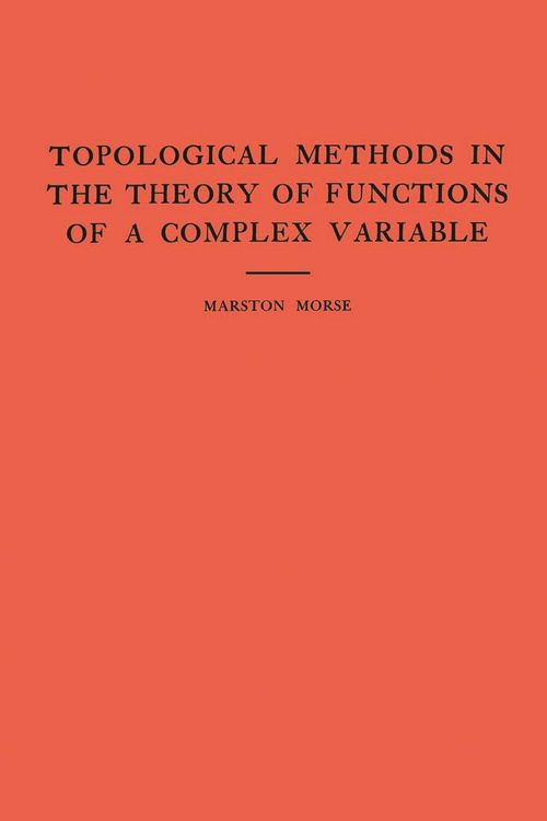 Produktbild: Topological Methods in the Theory of Functions of a Complex Variable