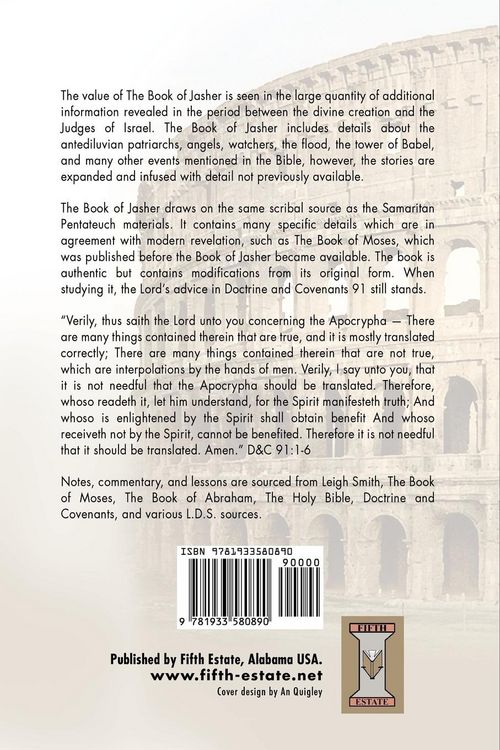 Produktbild: The Book of Jasher With Lessons and Commentary